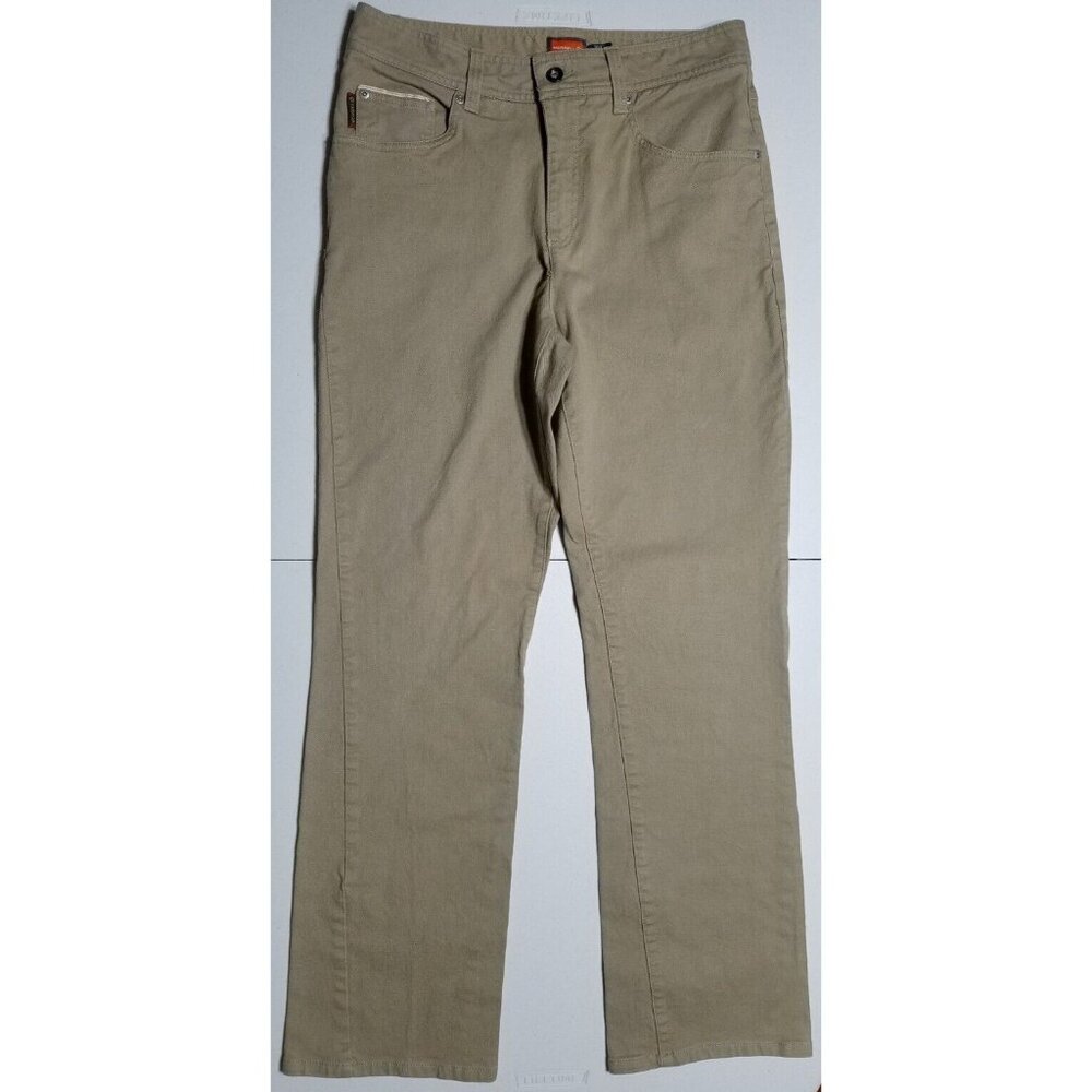 Merrell Khaki Denim Outdoor Work Casual Lined Stretch Jeans Men's Size 30R